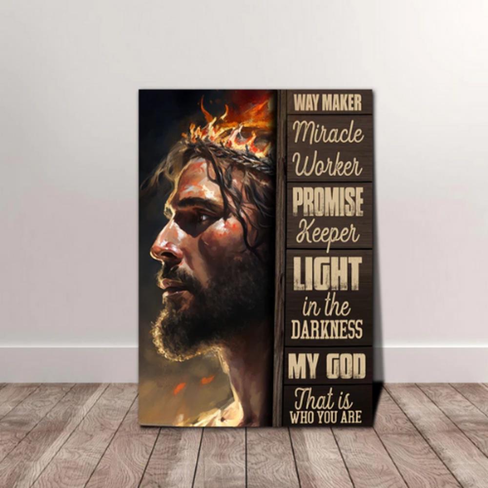 The life of Jesus Take my hand Wooden Canvas Poster Wall Art The life of Jesus Take my hand Wooden Canvas Poster Wall Art